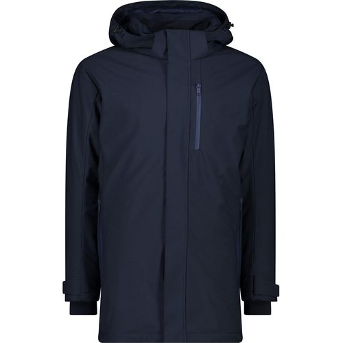 Cmp Man Parka Snaps Hood N950 Black Blue 48
