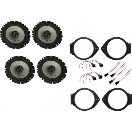 Alpine Lautsprecher Set Tür vorn hinten für Opel GTC 09-15 440 Watt