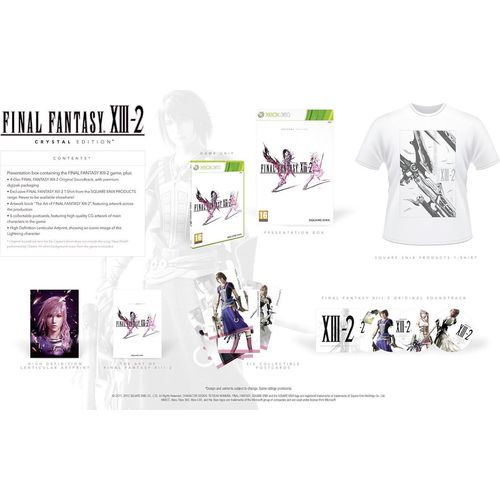 Square Enix Final Fantasy XIII-2 - Crystal Edition, Xbox 360, T (Jugendliche), Physische Medien