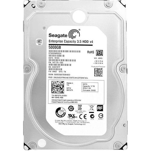 Festplatte Dell 5TB ST5000NM0024 128MB Cache 7200Rpm Sata III 3,5