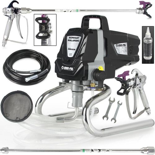 Farbsprühgerät Hochdruck Farbsprühsystem Airless Farbspritzgerät Spritzpistole 1100 W