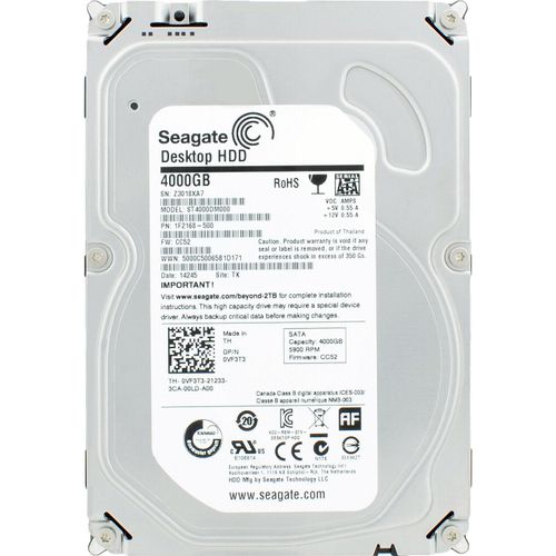 Festplatte Dell 4TB 0VF3T3 64MB Sata III 5900U/min 3,5
