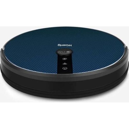 Roboterstaubsauger schwarz/blau