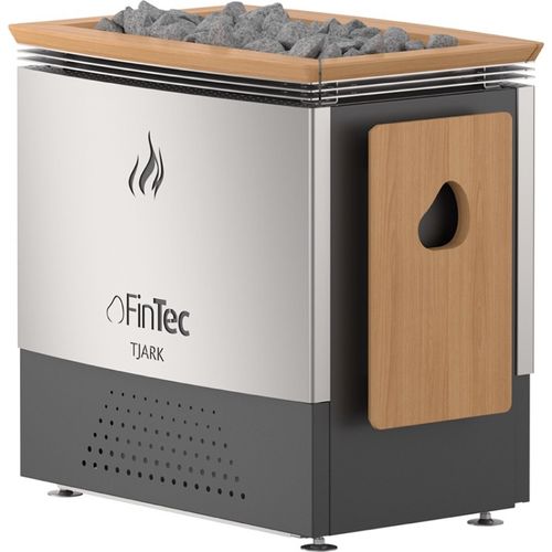 FinTec TJARK 15 kW Premium Elektro-Saunaofen Standofen finnischer Saunaofen