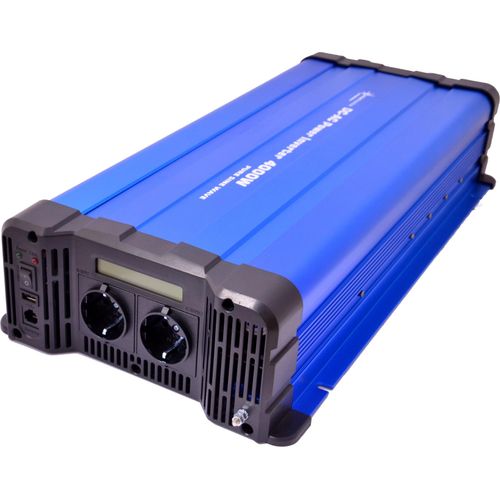 Spannungswandler 24V 230V FS Display Reiner Sinus Wechselrichter: 4000 W