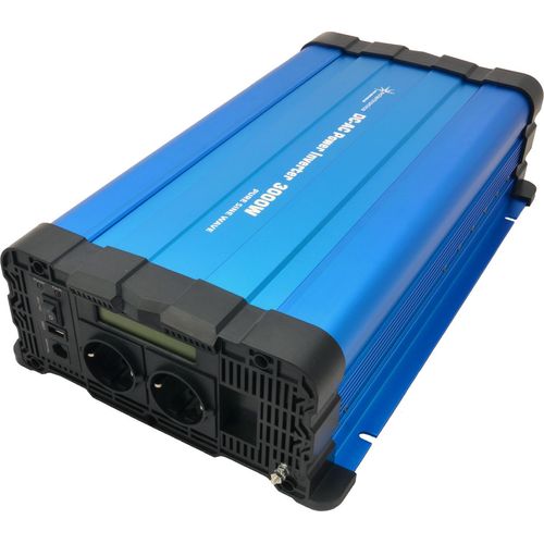 Spannungswandler 12V 230V FS Display Reiner Sinus Wechselrichter: 3000 W