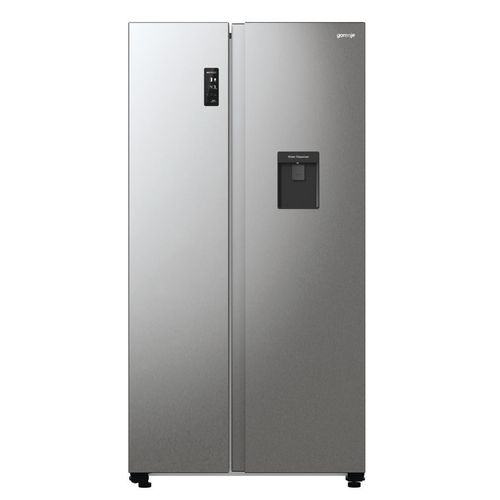Gorenje NRR9185DAXLWD Side-by-Side-Kühlschrank, 547 Liter, Wasserspender, Edelstahl