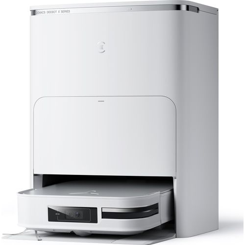ECOVACS Saug- und Wischroboter DEEBOT X2 OMNI mit verbessertem YIKO 2.0-Sprachassistenten White One Size