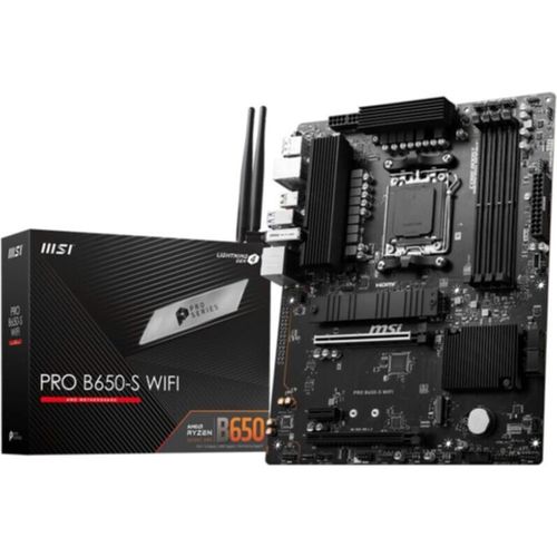 MSI PRO B650-S WIFI Motherboard AMD B650 Sockel AM5 ATX