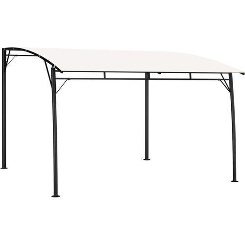 Ankonbej Garten-Sonnenschutz 3x3x2,55 m Cremeweiß