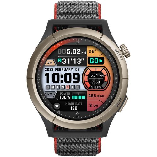 Amazfit Cheetah (pro) Smartwatch schwarz mit Lagesensor & Umgebungslichtsensor