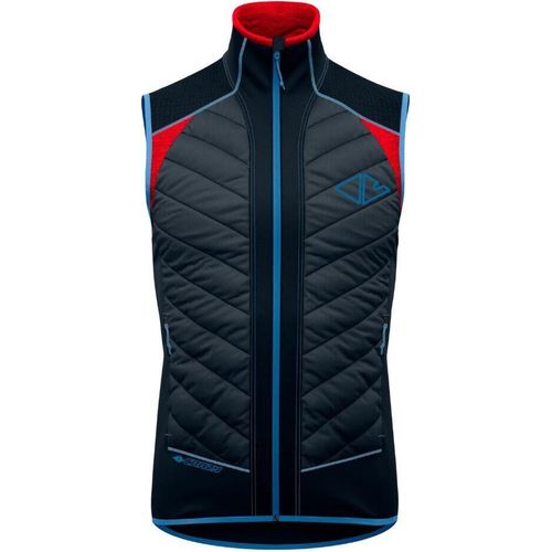 Hybridweste CRAZY Vest Flame Man Fire Schwarz L