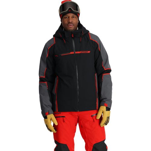 Spyder Titan Jacket Herren Skijacke Winterjacke 38SA075322 BLK : S Grösse - Bekleidung: S