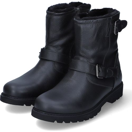 Panama Jack Winterboots FAUST C28 Herren Glattleder Schwarz Größe: 46