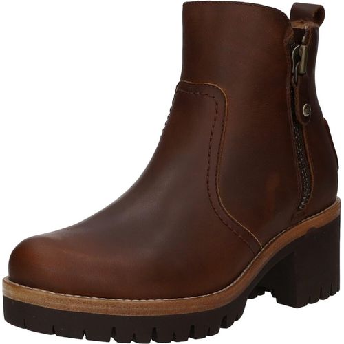 Panama Jack Damen Winterstiefeletten Ankle Boots PAULINE IGLOO Braun Glattleder Größe: 41