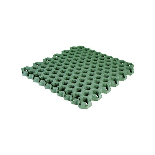 Gum-Tech Rasengitter "Hexagon", Rot, 4,5 cm