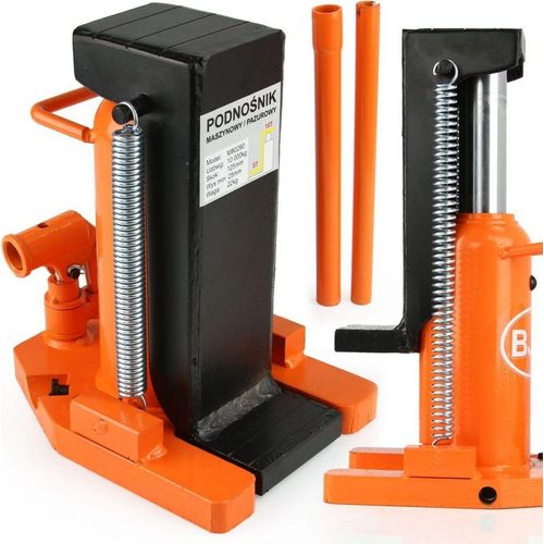 BJC Hydraulischer Maschinenheber 10 t – mit Krallenaufnahme für Maschinen & Geräte