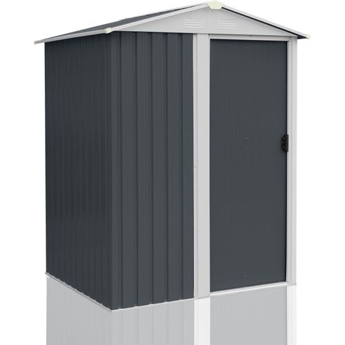 Geräteschuppen Metall Gerätelager Werkzeugschuppen Gerätehaus Gartenhaus SAFE S