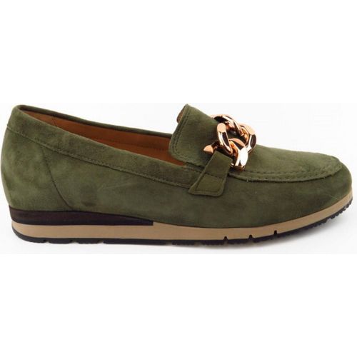 Gabor Comfort tundra Damen Slipper in Grün, Größe 5.5
