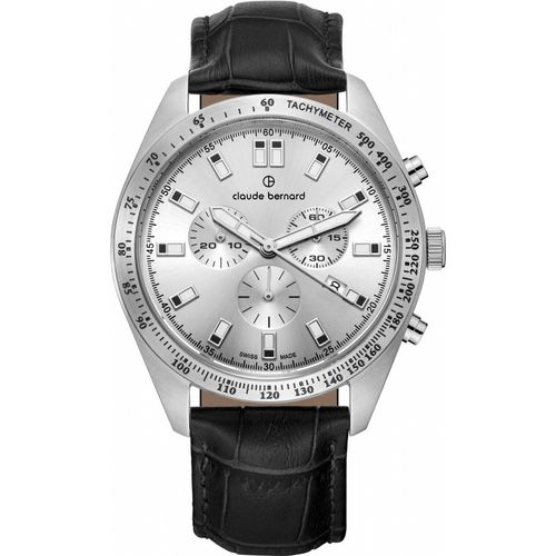 Claude Bernard 10247-3C-AIN Herrenuhr ST50 Chronograph 44mm 5ATM