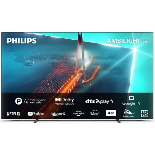 Philips 48OLED708/12 122 cm (48 Zoll) 4K-OLED Smart TV mit Ambilight UHD