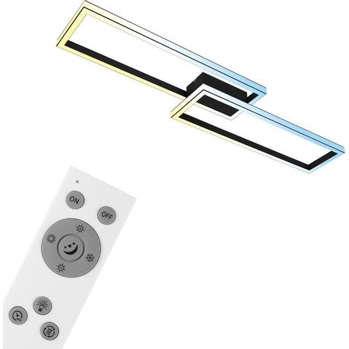 LED Deckenleuchte, schwarz, LED/45W