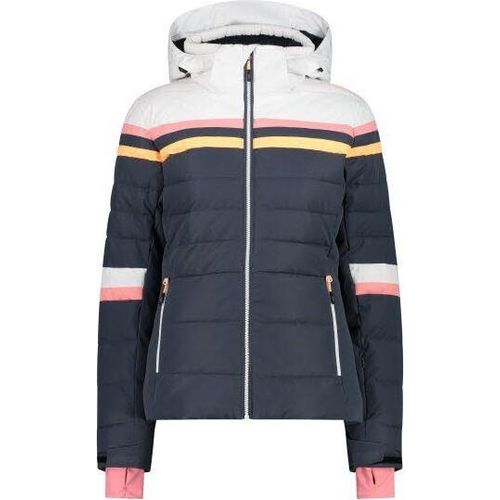 Cmp Woman Jacket Fix Hood U911 Titanio 46