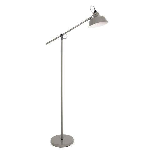 Stehleuchte, Metall, Grün, Drehbar, H 130 cm