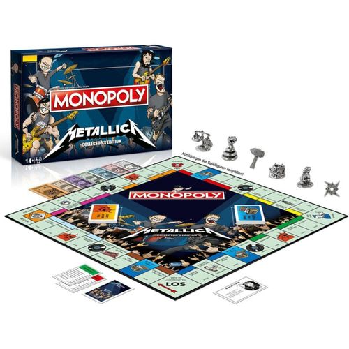 Monopoly Metallica - Winning Moves - Deutsche Asugabe - Sammlerausgabe