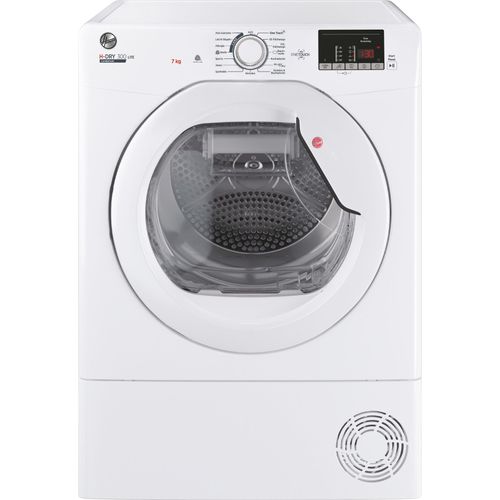 Hoover Kondenstrockner B 7 kg 125 L AquaVision Knitterschutzfunktion HLE C7DE-84