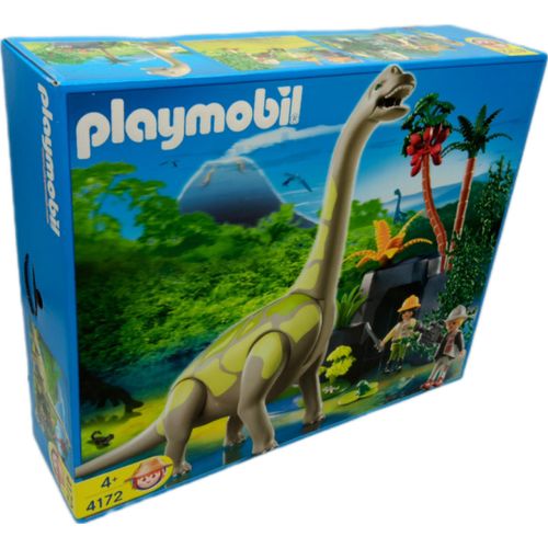 PLAYMOBIL 4172 Brachiosaurus in Felslandschaft Dinosaurier