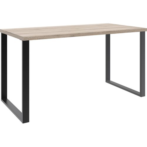 Schreibtisch ></noscript>HOME DESK< in San Remo Eiche Nachbildung - 140x75x70cm (BxHxT)