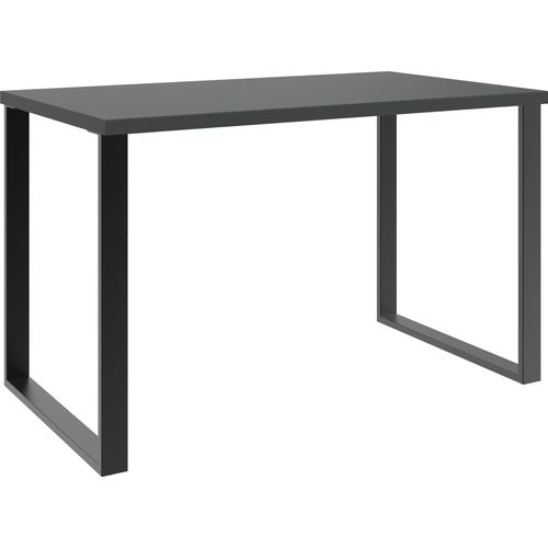 Schreibtisch ></noscript>HOME DESK< in Graphit - 120x75x70cm (BxHxT)