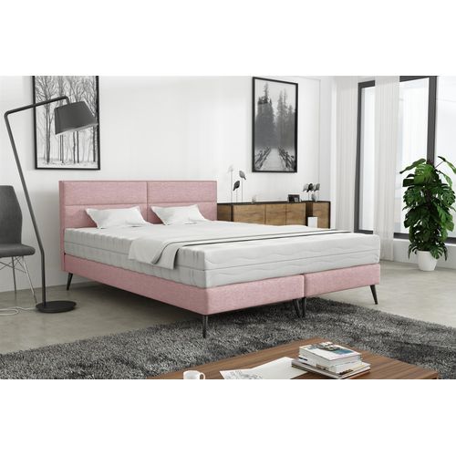Polsterbett Doppelbett BERGAMO 160x200cm Komplettset Stoff Gemma Rosa