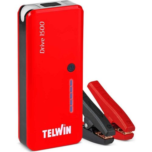Telwin Drive 1500 12V Starthilfegerät Starthilfe LED Leuchte Power Bank USB-C/ A