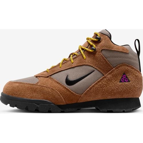 Nike ACG TORRE MID - Pekannuss/schwarz_Olivgrau_rote Pflaume, Größe:8.5