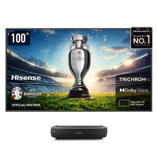 Hisense 100L9HD Laser TV Ultrakurzdistanz Beamer 3.000 Lumen (inkl