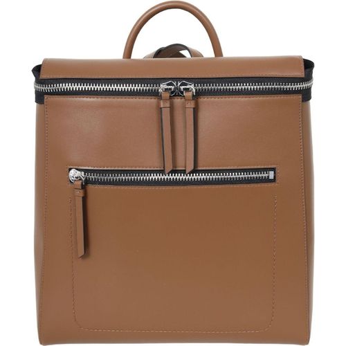 CINQUE Leder Freizeitrucksack Rucksack Diane Backpack Brown braun