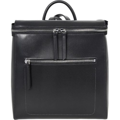 CINQUE Leder Freizeitrucksack Rucksack Diane Backpack Black schwarz