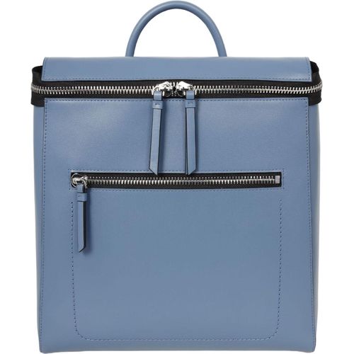 CINQUE Leder Freizeitrucksack Rucksack Diane Backpack Blue blau