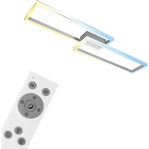 LED Deckenleuchte, alu-chrom, LED/45W
