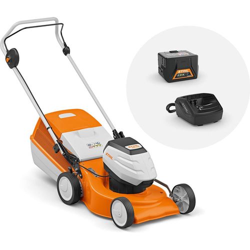 akku rasenmäher batterie STIHL RMA 248, SET mit 1X AK 30 akku and ladegerät AL 101