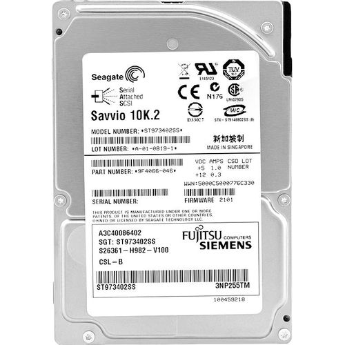 Festplatte Fujitsu ST973402SS 73GB 10000 RPM SAS 2.5'' Zoll A3C40086402