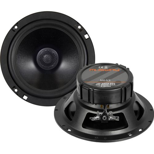 MUSWAY 2-Wege Koax Lautsprecher Auto Boxen Set 16,5 cm ML62