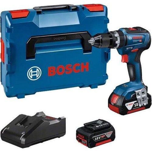 Bosch Bosch 18v Kombi-Bohrmaschine | Akku-Bohrmaschine | 2x 4,0 Ah Akku | Im Koffer | GSB 18v-55