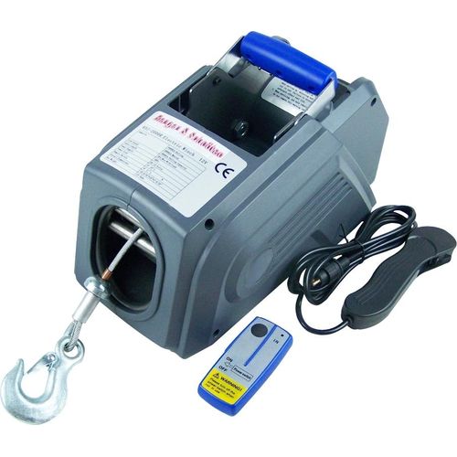 Berger & Schröter 12 V Premium PKW-Seilwinde 2700 kg