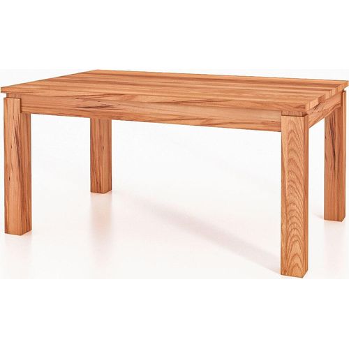 Esstisch VINCI 80 x 80 aus Massivholz, Kernbuche Naturgeölt