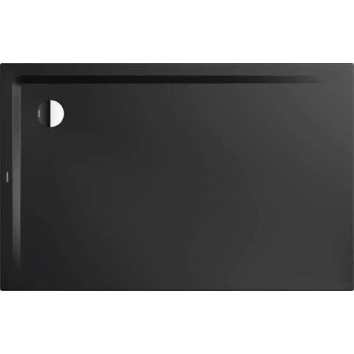 Duschwanne KALDEWEI SUPERPLAN Secure Plus 1838-5 160 x 75 x 2.5 cm schwarz matt vollflächige Antirutschbeschichtung mit Wannenträger 383847982676