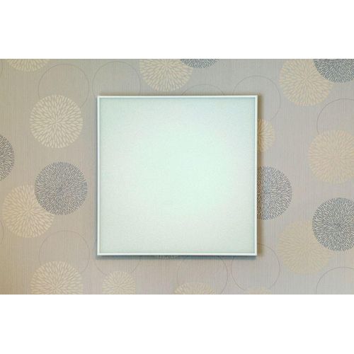 Heizkörper aus ESG-Sicherheitsglas weiß mit Alurahmen IP44 Wandmontage Elbo-Therm , Ausführung:600x1100mm - 600W