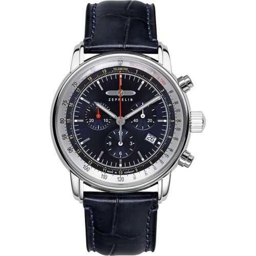 Zeppelin Herrenuhr Zeppelin LZ14 Marine Chronograph Quarz, Ronda 5030.D Zeppelin-8888-3 Uhr